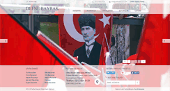 Desktop Screenshot of defnebayrak.com